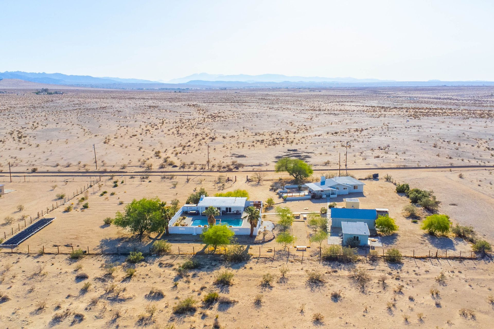 Wonder Valley Ranch desert vista wide